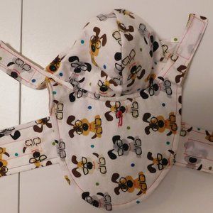 Dog Coat with Hood-Handcrafted& Adjustable-Size XS